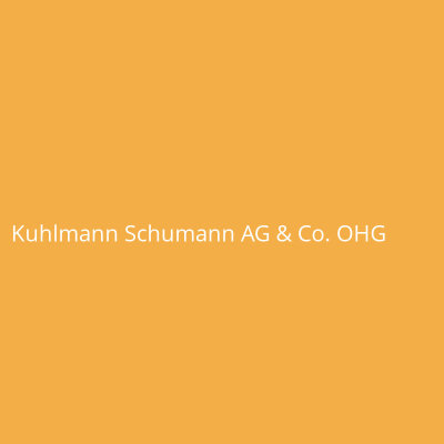 Kuhlmann Schumann AG & Co. OHG